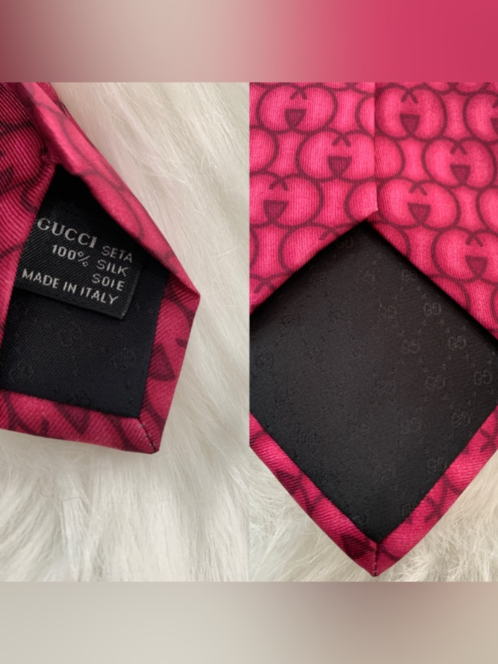 Gucci GG Silk Tie - Picture 10 of 17